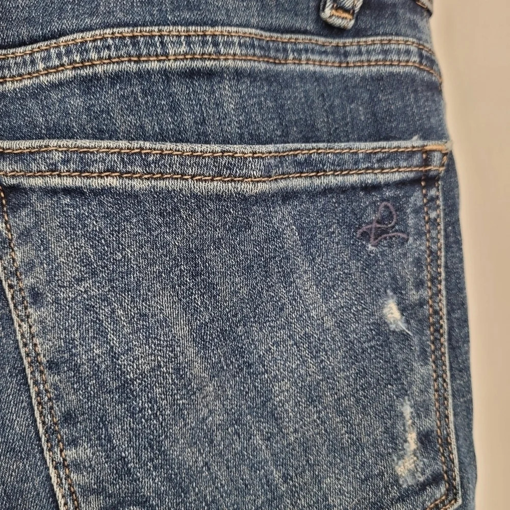 Dl1961 Florence Ankle mid rise instasculpt skinny denim jeans size 25 - Picture 5 of 8